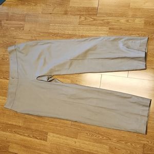 Worth Kiera wool/silk pant soft taupe sz 16